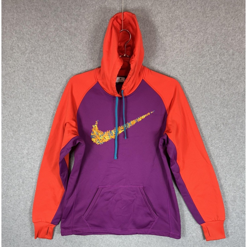 Nike Therma-Fit Hoodie Mens Medium Athletic Pullover Sweatshirt Swoosh
